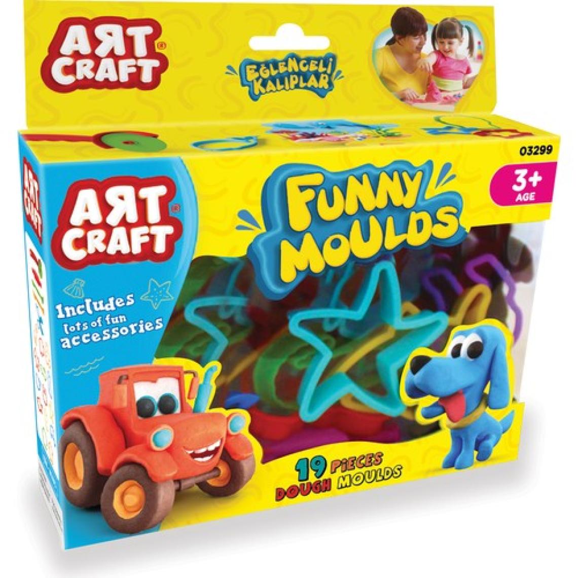 Art Craft Eğlenceli Kalıplar 19 Parça