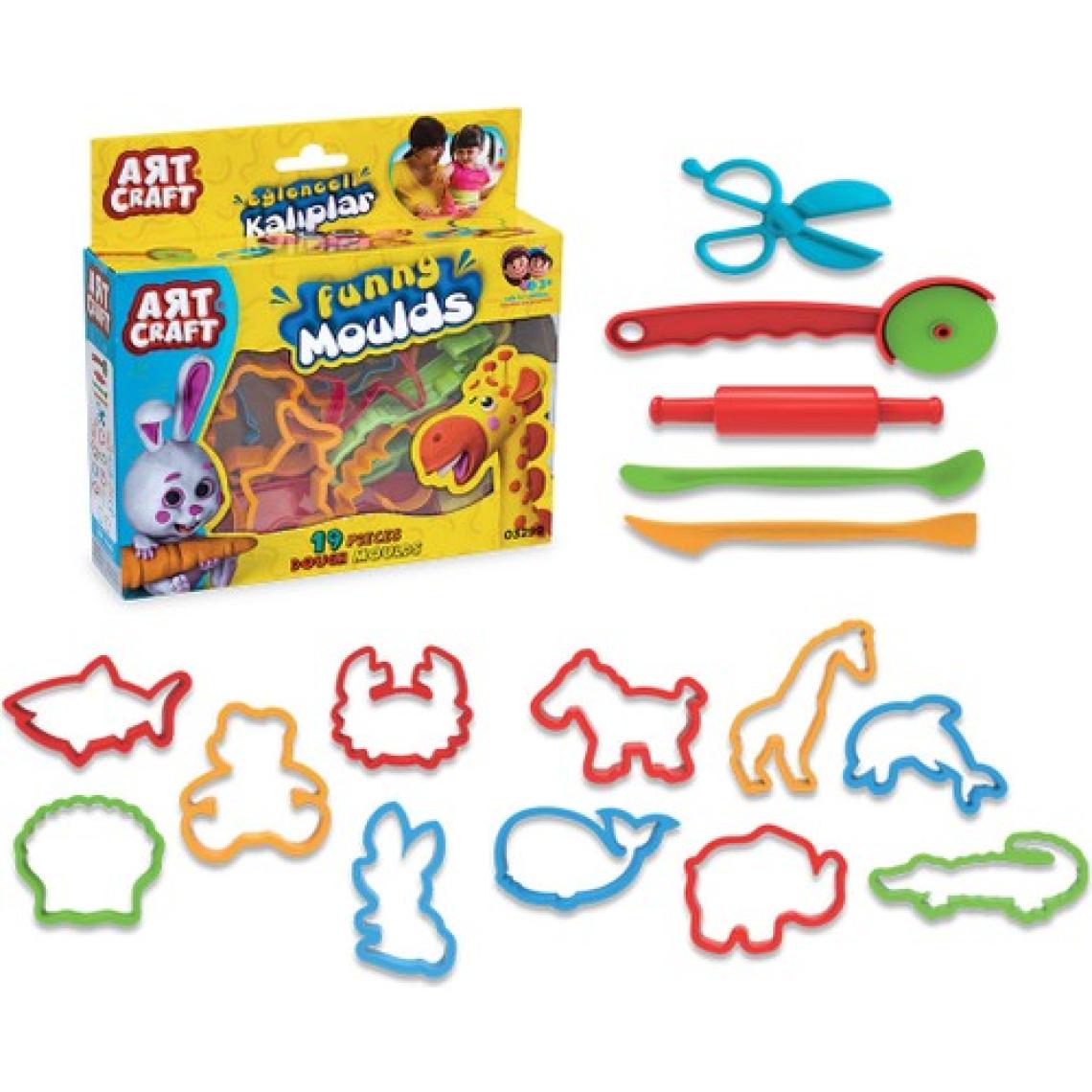 Art Craft Eğlenceli Kalıplar 19 Parça