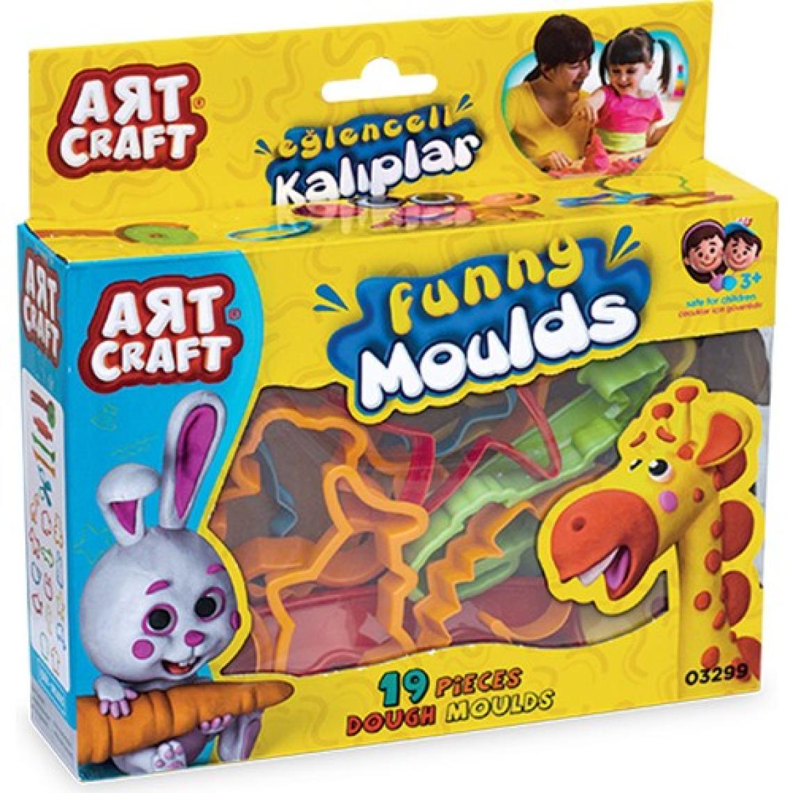 Art Craft Eğlenceli Kalıplar 19 Parça