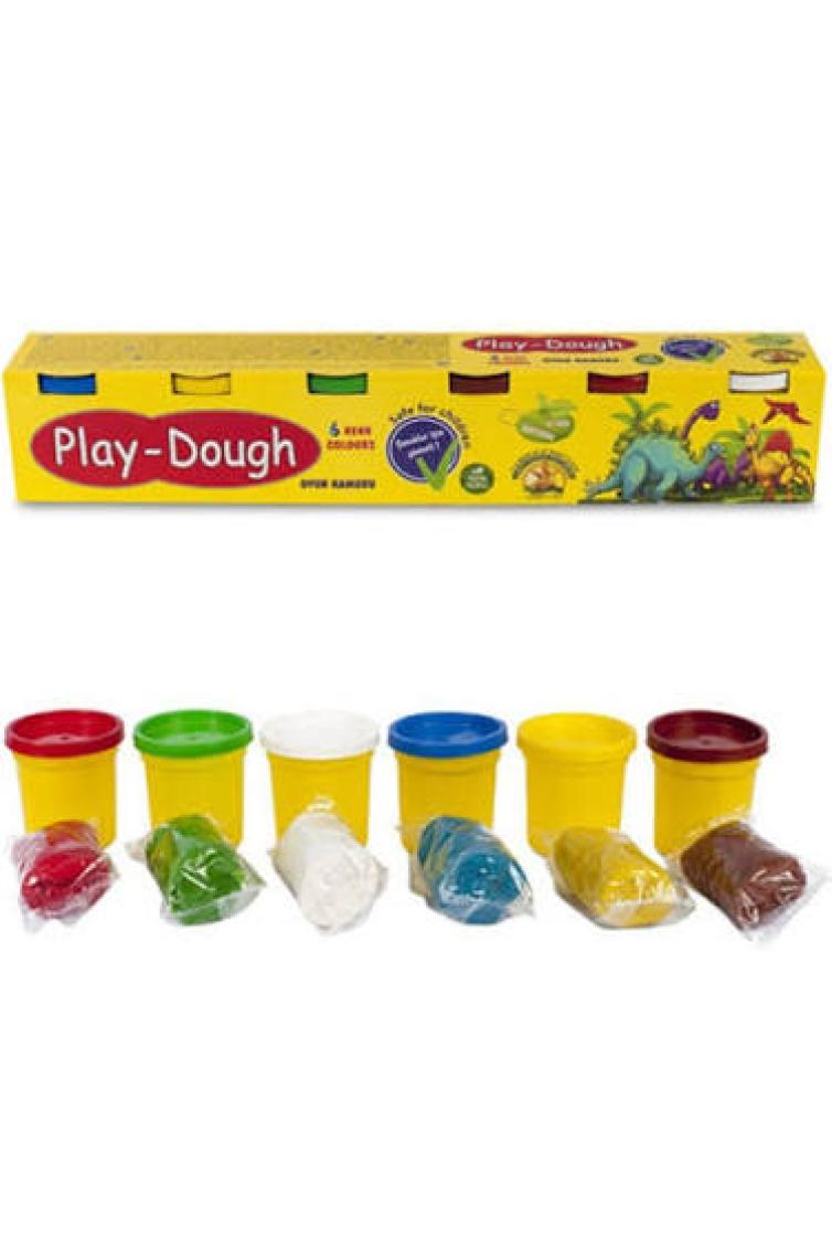 Play-Dough 6'lı Oyun Hamuru Phigo Büyük Boy