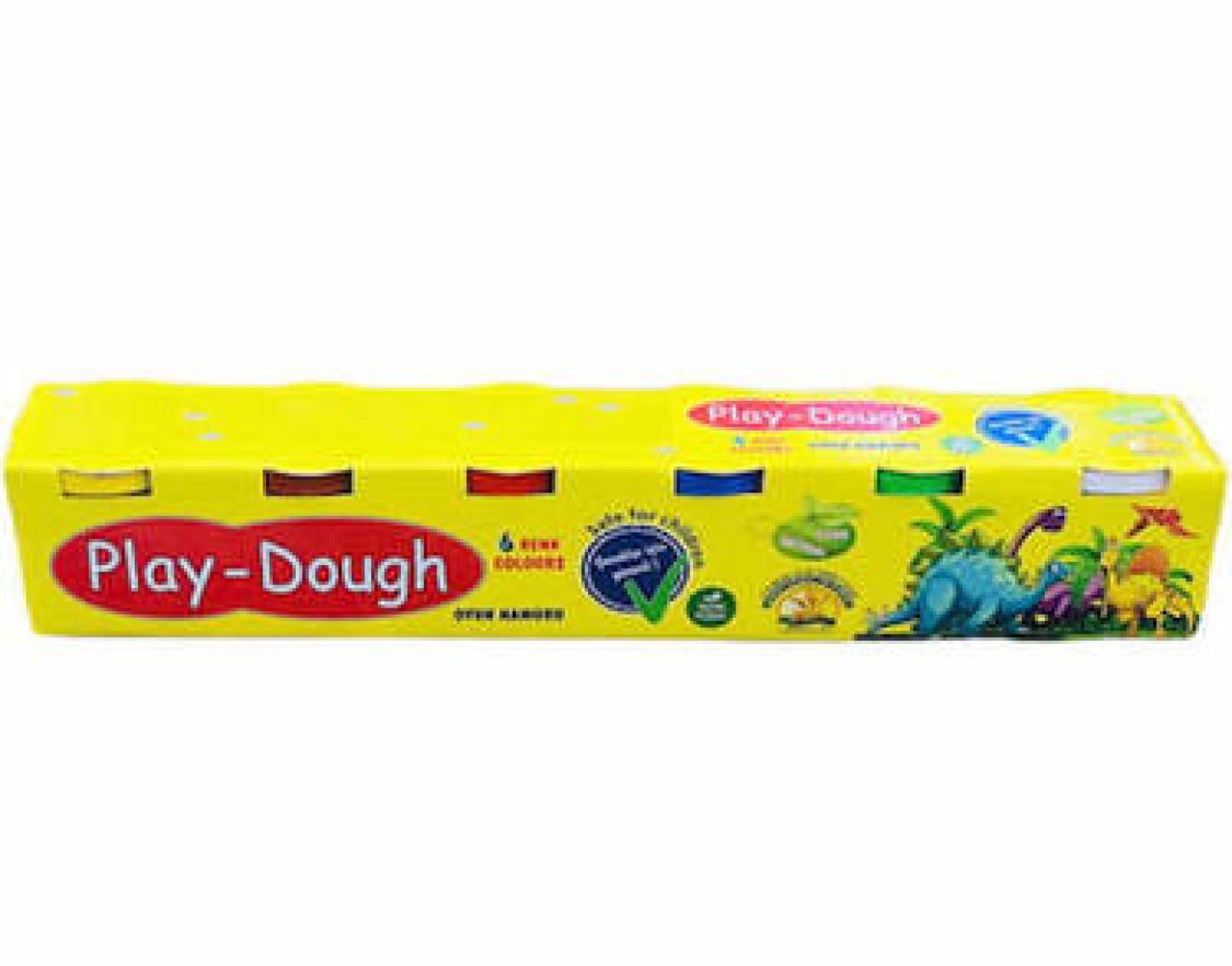 Play-Dough 6'lı Oyun Hamuru Phigo Büyük Boy