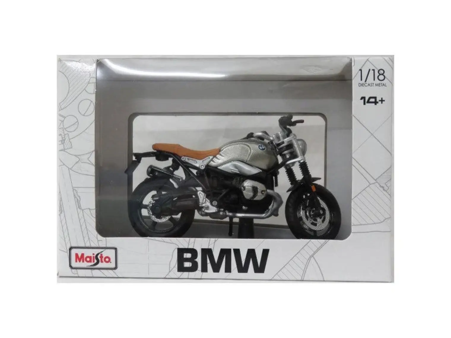Maisto Bmw R1250 Gs Motosiklet 1/18 39351