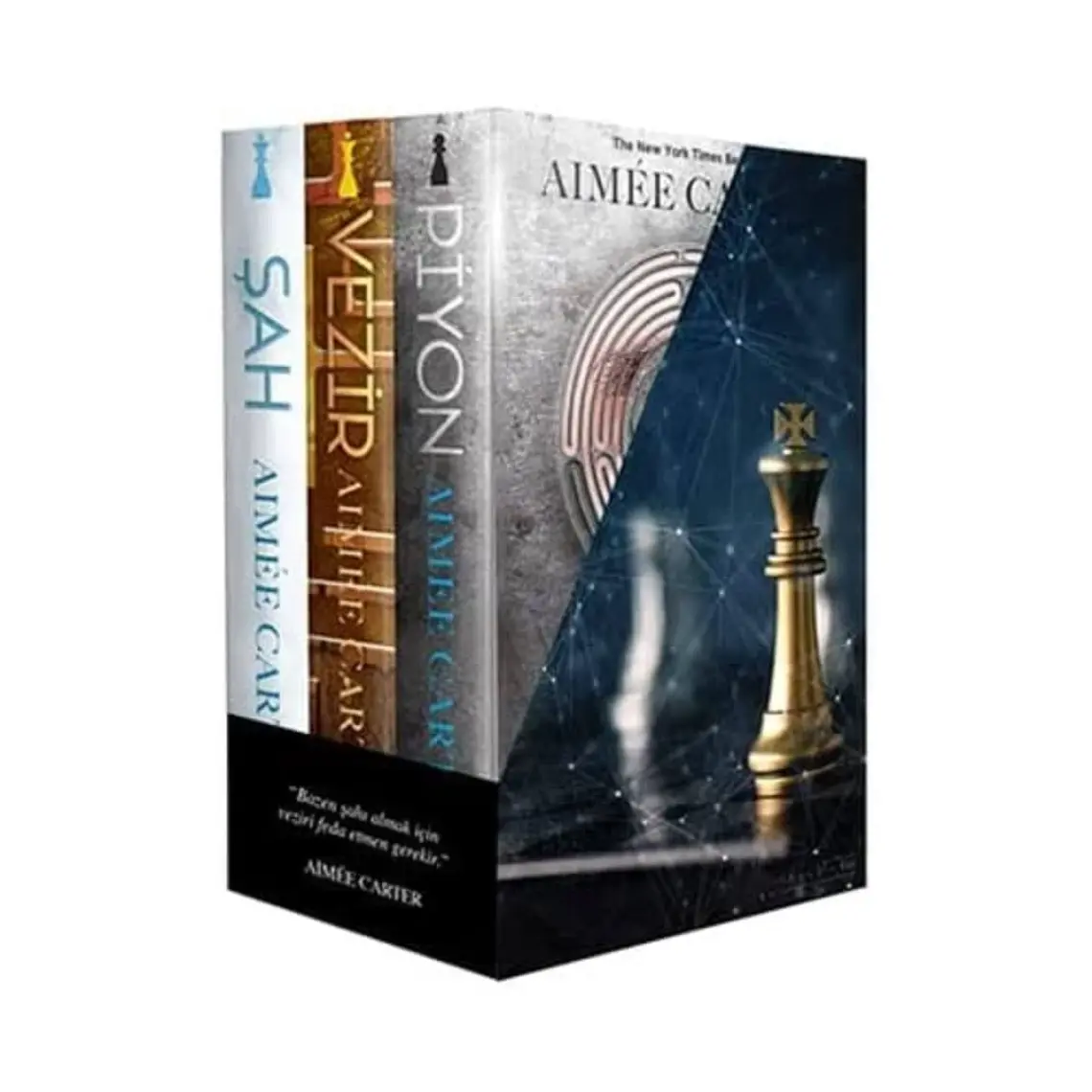 Piyon - Vezir - Şah (3 Kitap Set Ciltli) - Aimee Carter