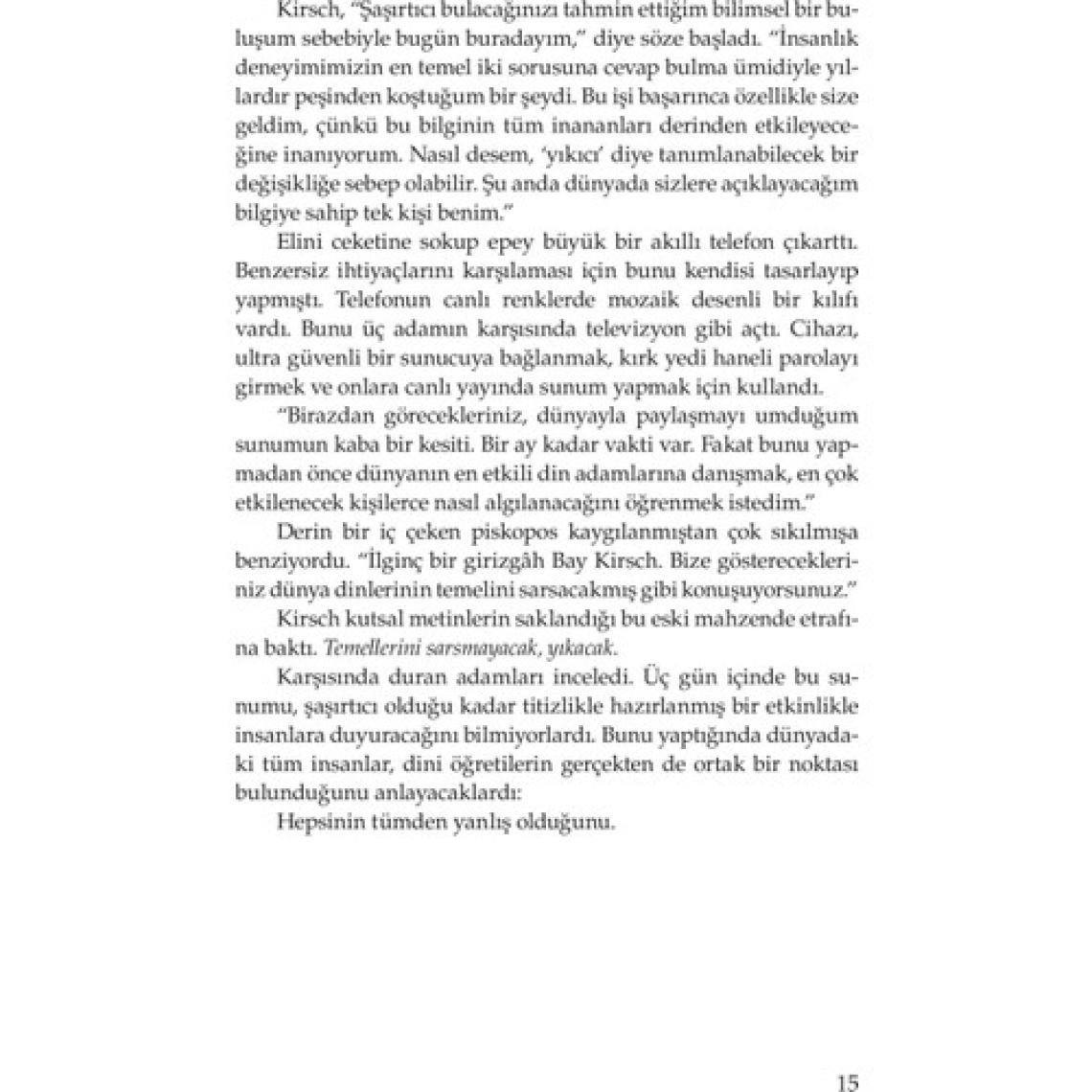 Başlangıç - Dan Brown