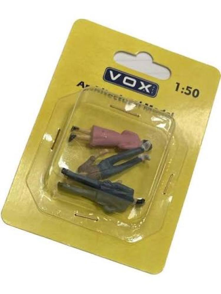 Vox Art 3'lü Maket Renkli Insanlar 1:50 Ölçek (Vım-59)