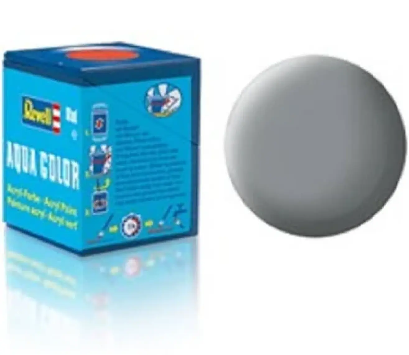 Revell Aksesuar Su Bazlı Boya Grey, Mat Usaf 36143