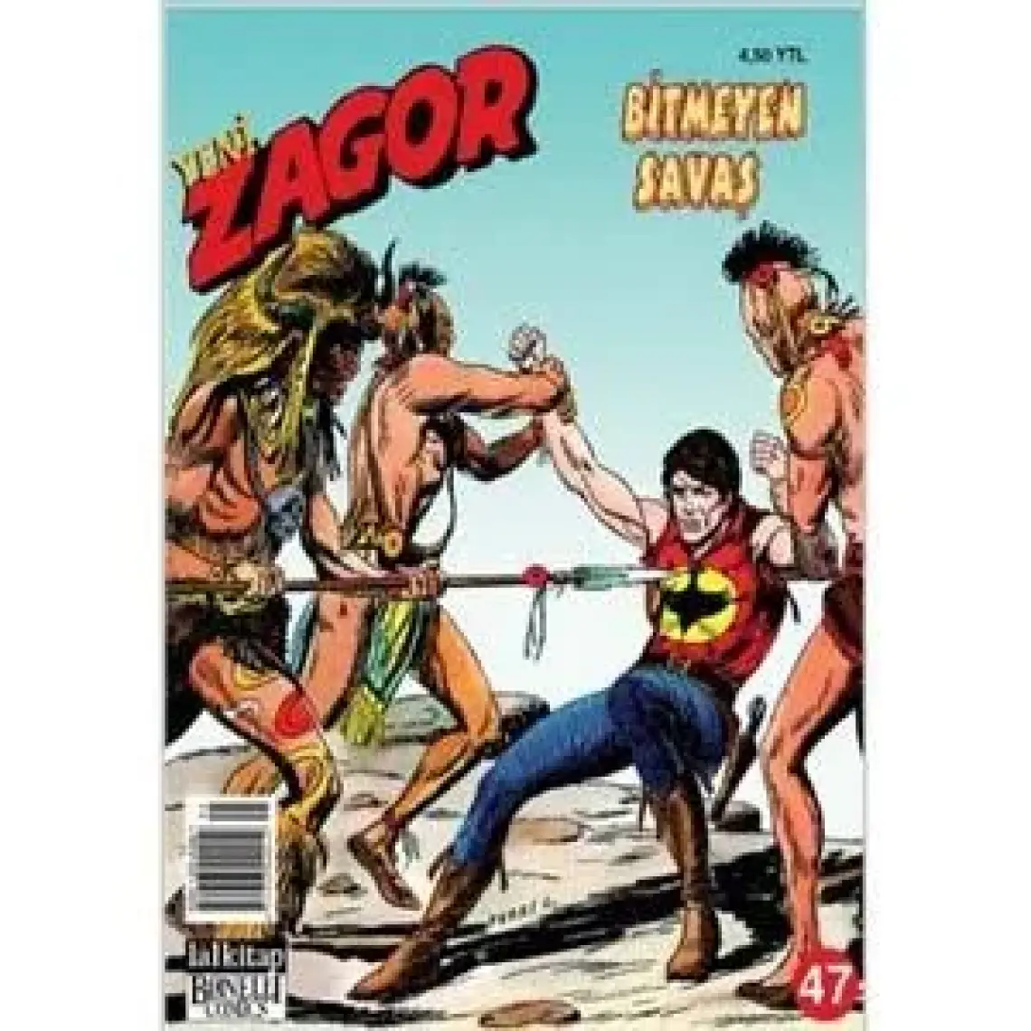 Yeni Zagor Sayı: 47 Bitmeyen Savaş-Mauro Boselli