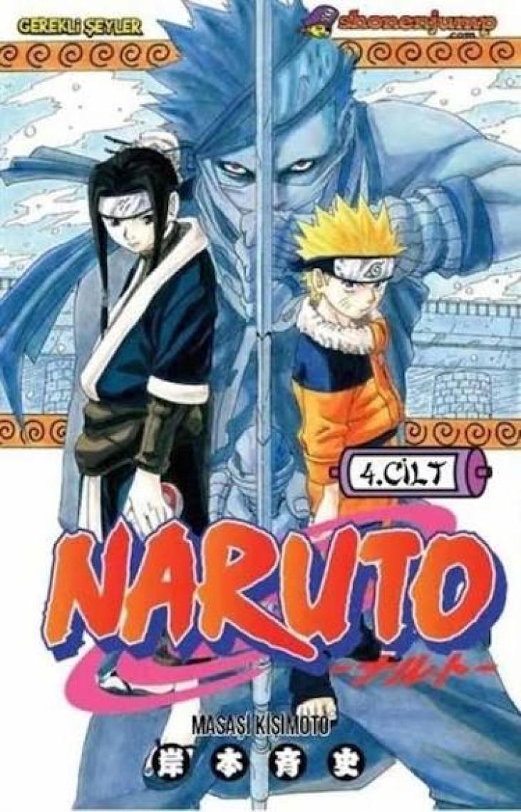 Naruto 4. Cilt: Kahramanın Köprüsü - Masaşi Kişimoto