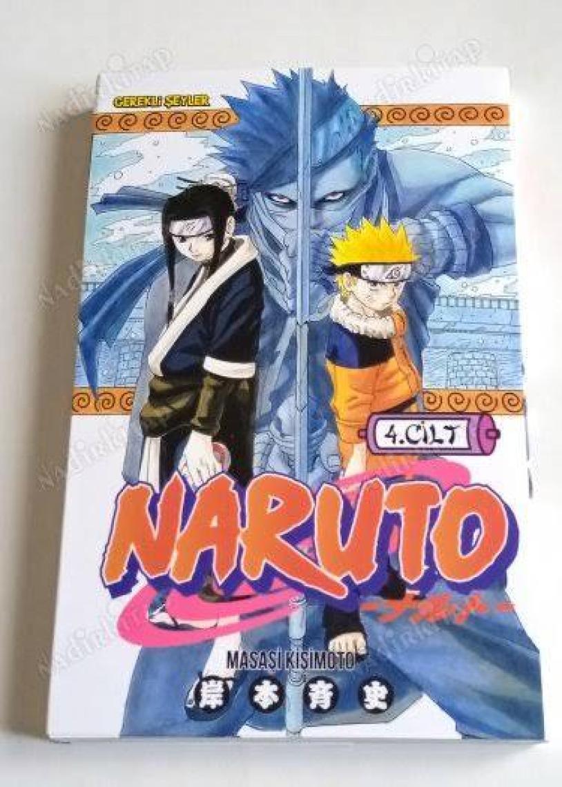 Naruto 4. Cilt: Kahramanın Köprüsü - Masaşi Kişimoto