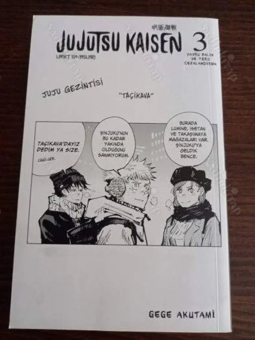 Jujutsu Kaisen 3.cilt   -Gege Akutami
