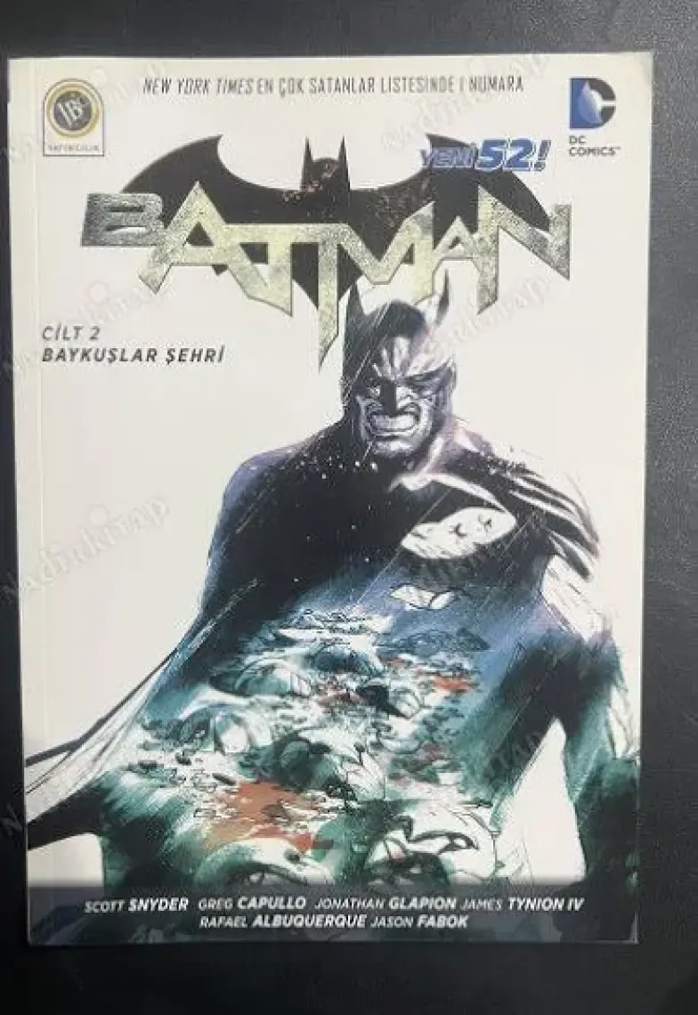 Batman: Yeni 52 2 Baykuşlar Şehri Türkçe Çizgi Roman - James Tynion IV ve Scott Snyder
