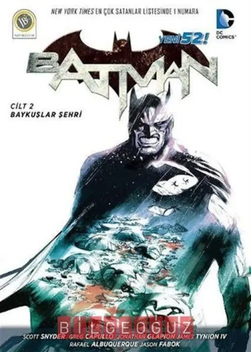 Batman: Yeni 52 2 Baykuşlar Şehri Türkçe Çizgi Roman - James Tynion IV ve Scott Snyder