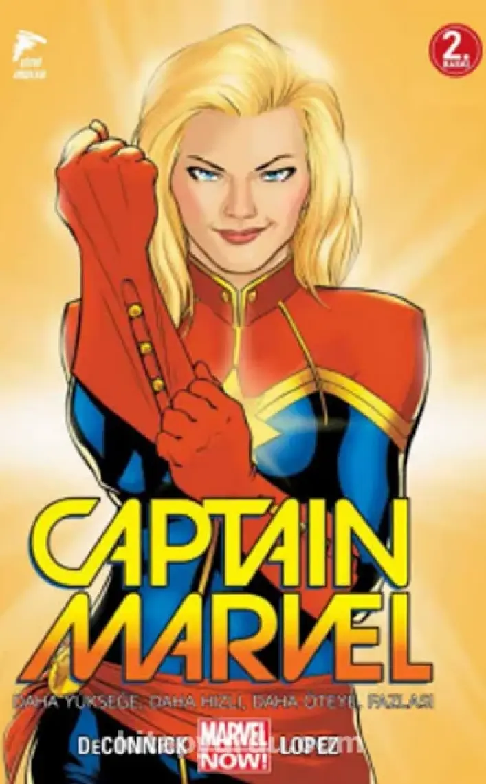 Captain Marvel Cilt 1 Daha Yükseğe Daha Hızlı Daha Öteye Fazlası