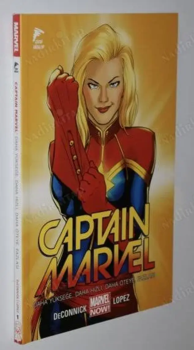 Captain Marvel Cilt 1 Daha Yükseğe Daha Hızlı Daha Öteye Fazlası