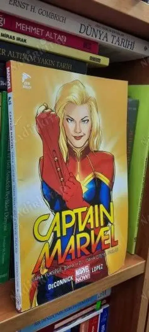 Captain Marvel Cilt 1 Daha Yükseğe Daha Hızlı Daha Öteye Fazlası