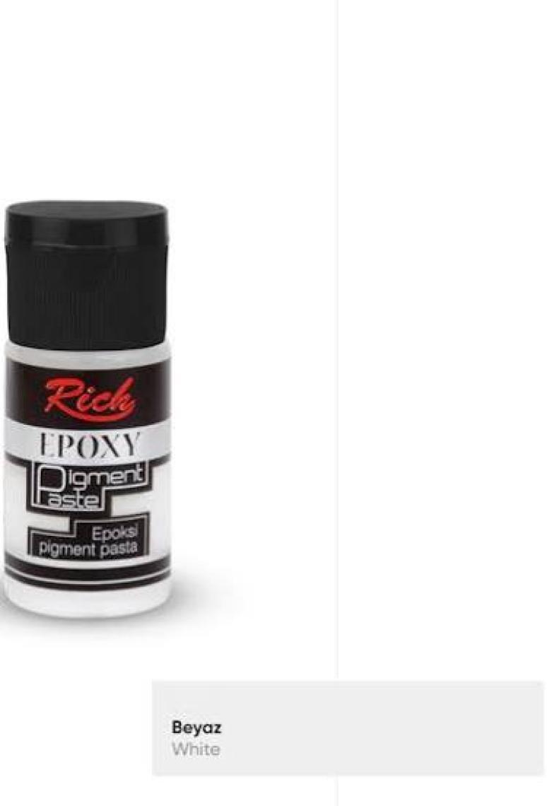 Rich Epoksi Pigment Pasta 20 cc Beyaz 11361