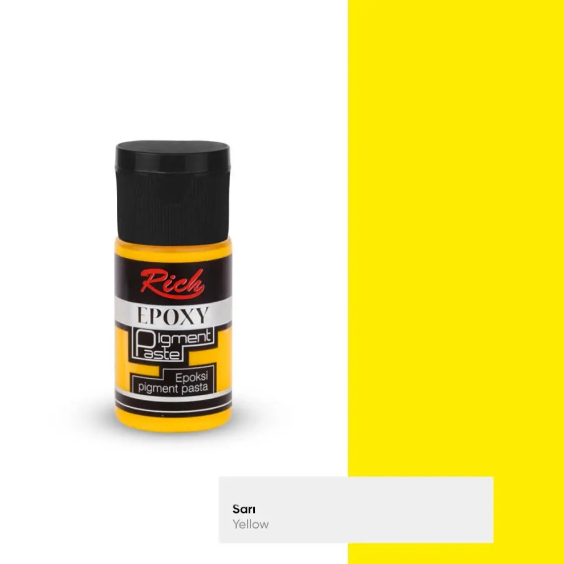 Rich Epoksi Pigment Pasta 20 cc Sarı 11365