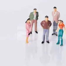 Eshel 1/100 6'lı Renkli Insan Figürü