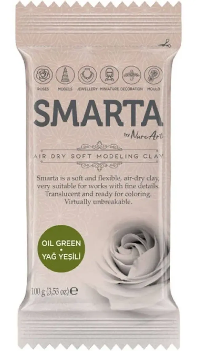 Smarta Modelleme Hamuru 100 gr - Yağ Yeşili