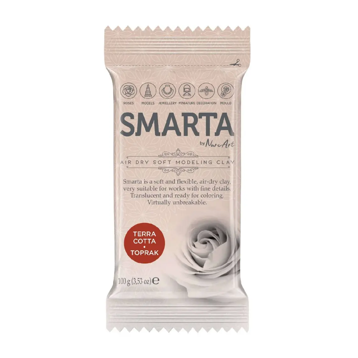 Smarta Modelleme Hamuru 100 gr Toprak
