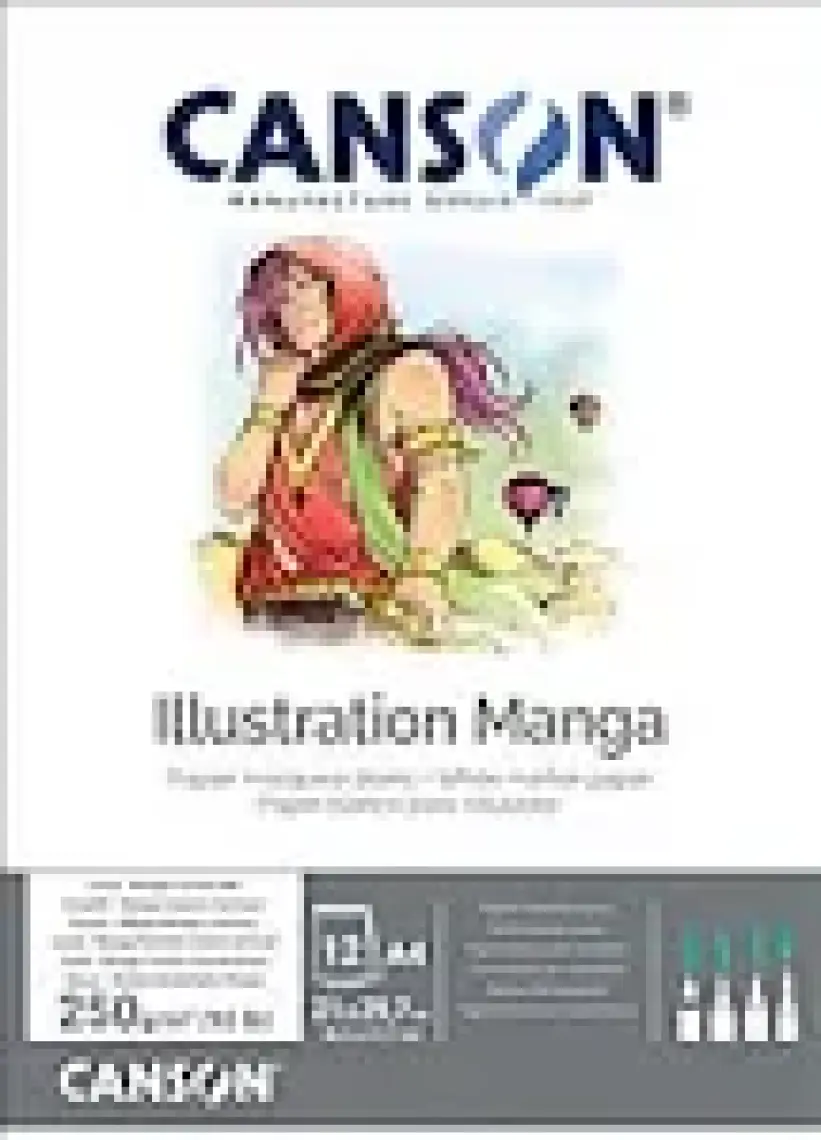 Canson 1İllustration Manga Blok 250gr-A4