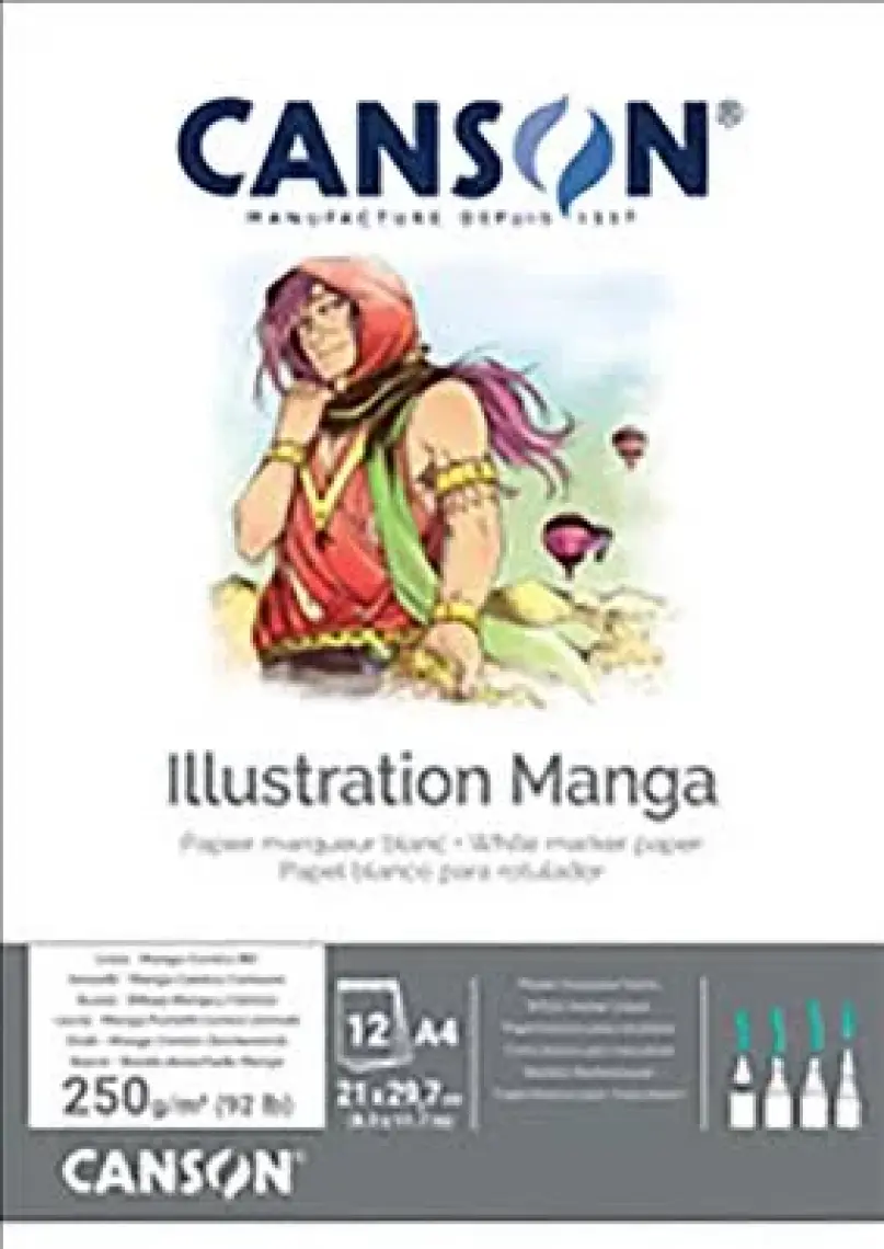 Canson 1İllustration Manga Blok 250gr-A4
