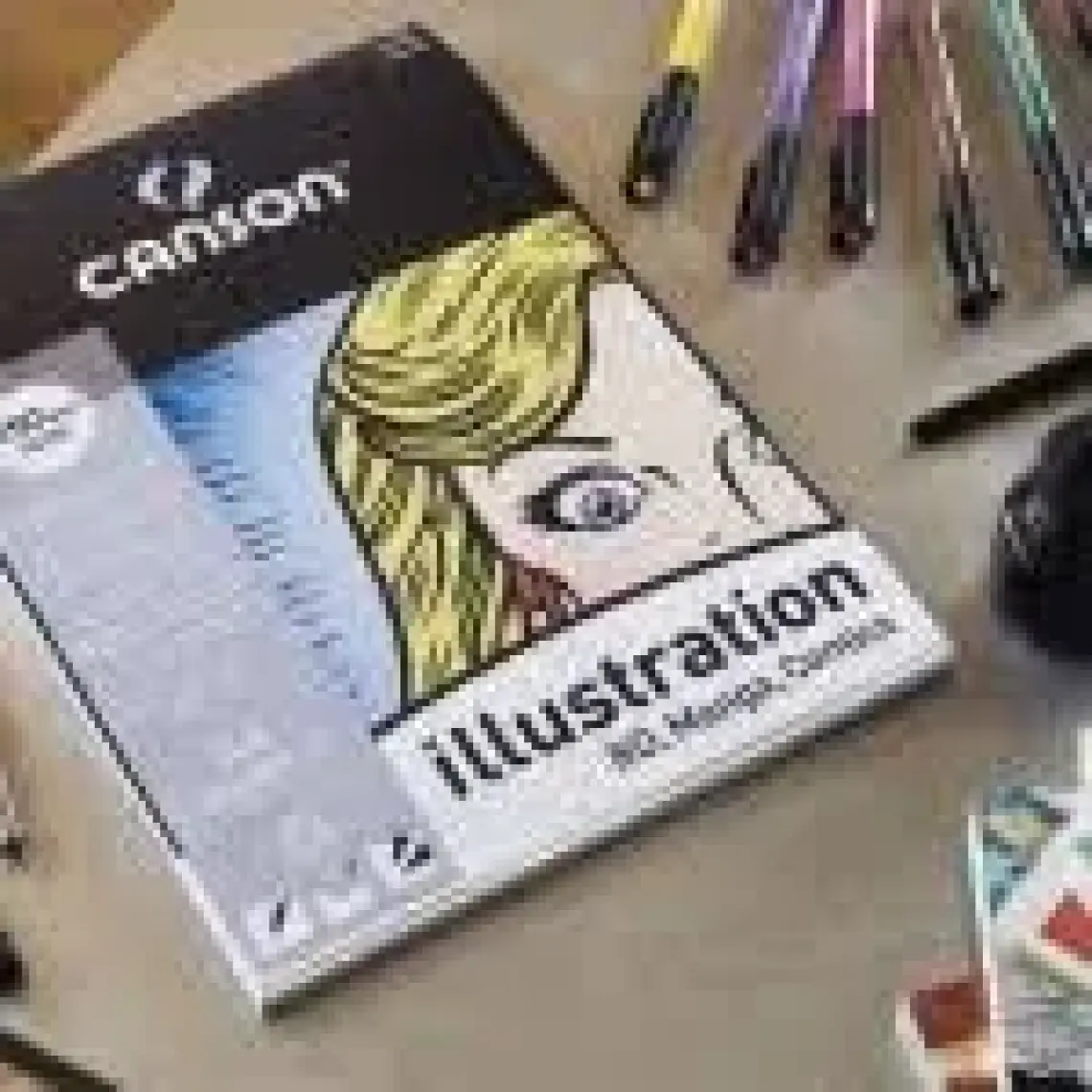Canson 1İllustration Manga Blok 250gr-A4