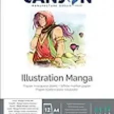 Canson 1İllustration Manga Blok 250gr-A4