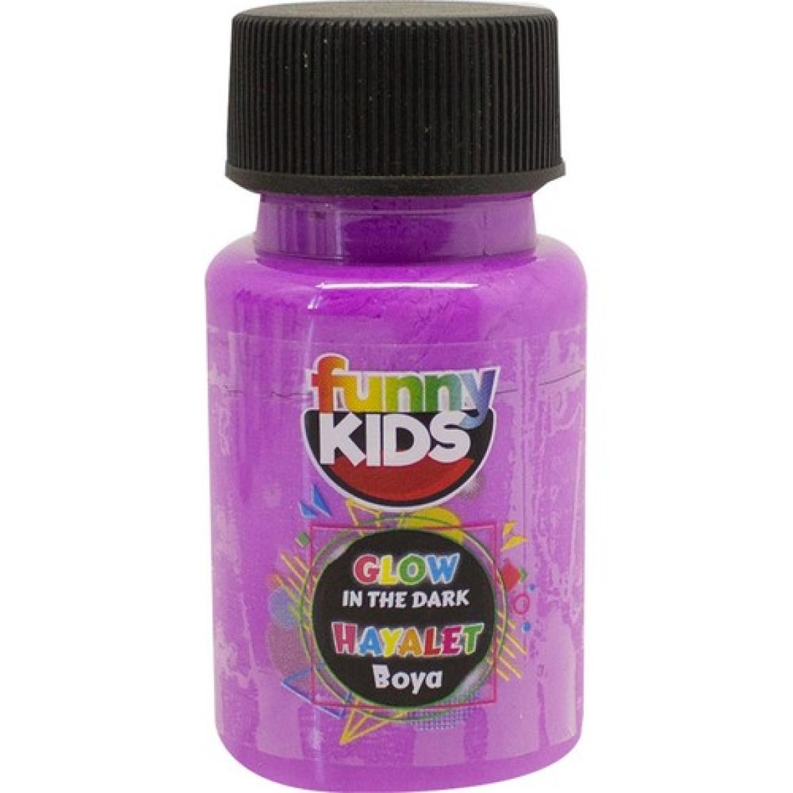 Funny Kids Glow In The Dark Hayalet Boya 50 cc - 4486 Mor