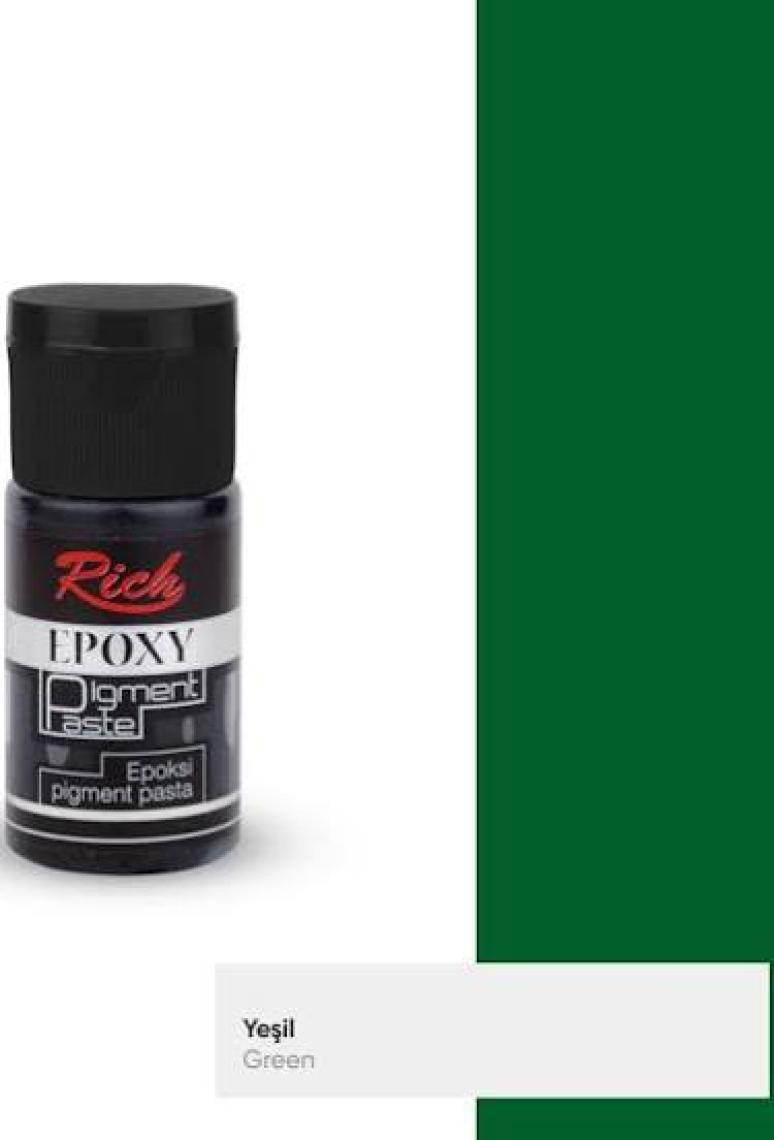 Rich Epoksi Pigment Pasta 20 cc Yeşil 11364