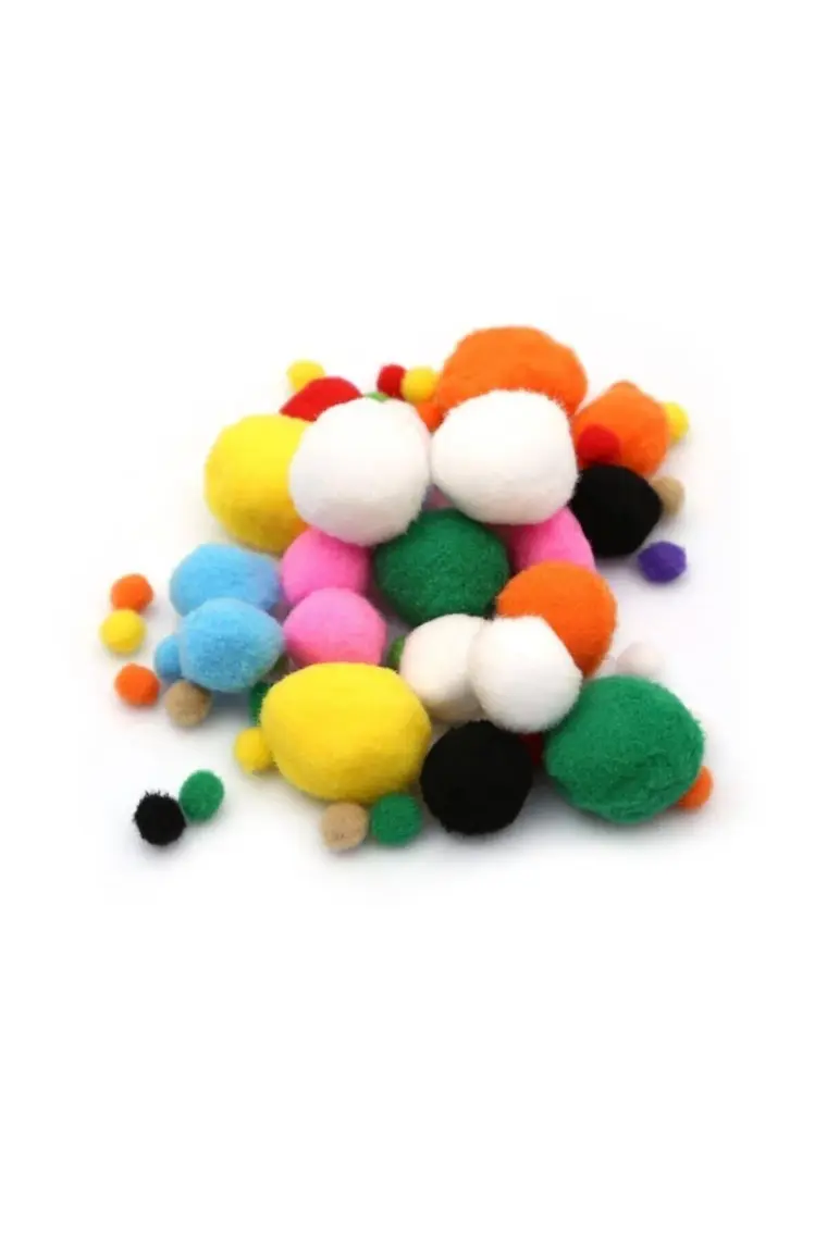 Colorbank  Renkli Eğlenceli Aktivite Ponpon CPP-001