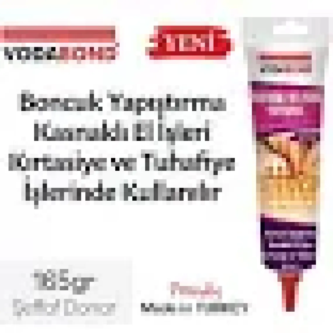 Vodabond Şeffaf Boncuk Ve Hobi Tutkalı 165 Gram