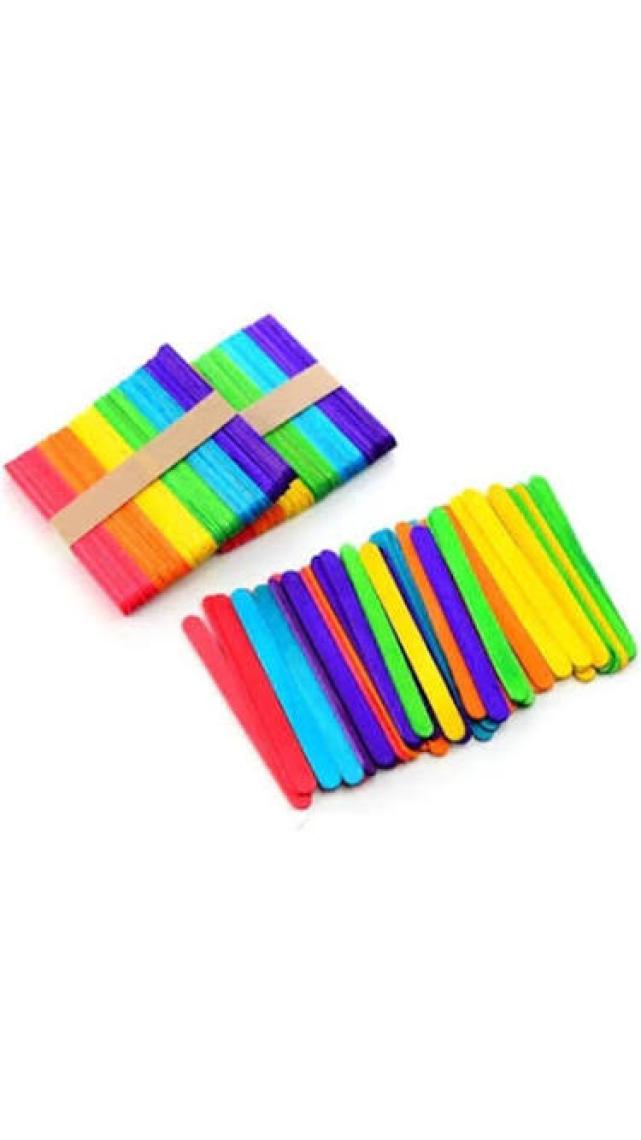 Colorbank Aktivite Çubuğu Küçük 9MMX11CM 6 Renkli 50'li