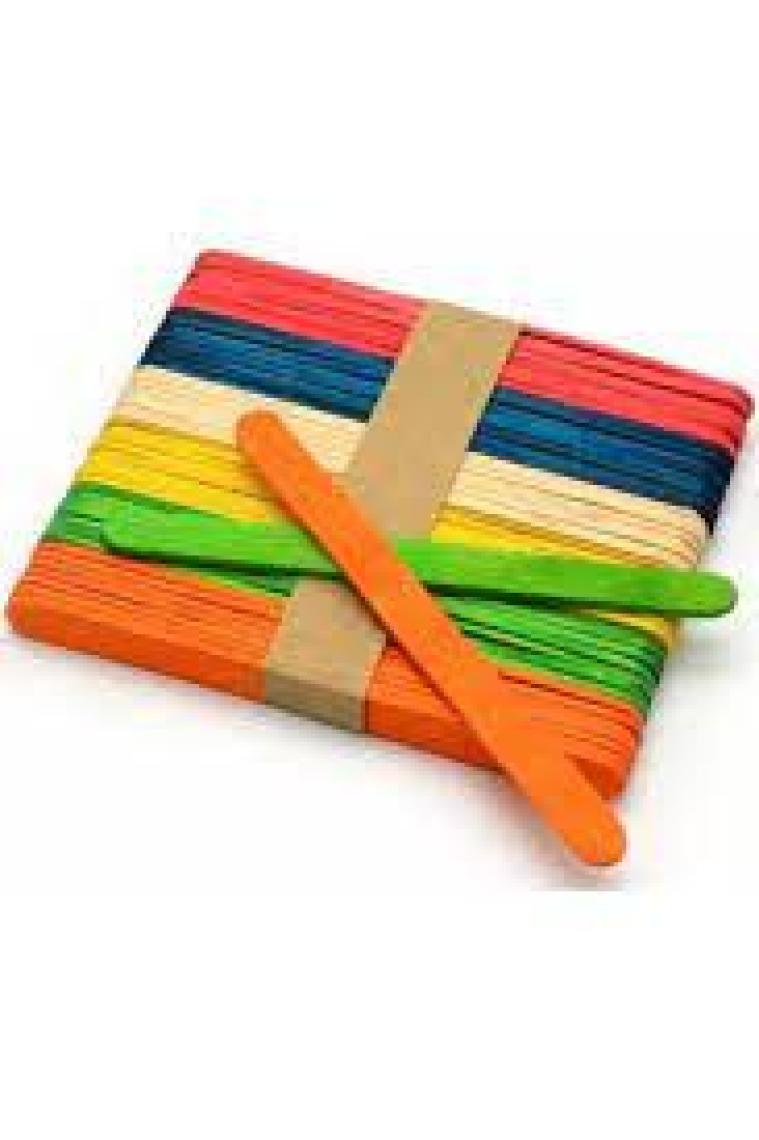 Colorbank Aktivite Çubuğu Küçük 9MMX11CM 6 Renkli 50'li