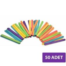 Colorbank Aktivite Çubuğu Küçük 9MMX11CM 6 Renkli 50'li