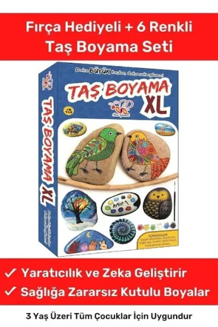Bee Games Taş Boyama Xl Hobi Uygulama Boyama Seti