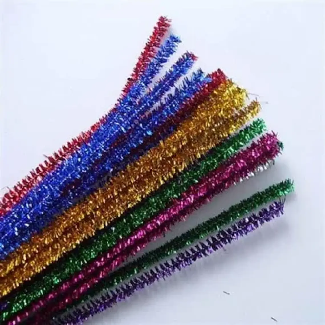 Nova Color Şönil Tüylü Tel Metalik 25'li 30 cm