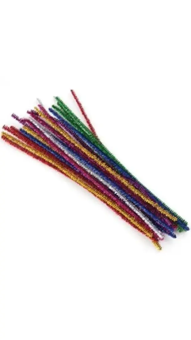 Puti Şönil 50 Cm Metalik