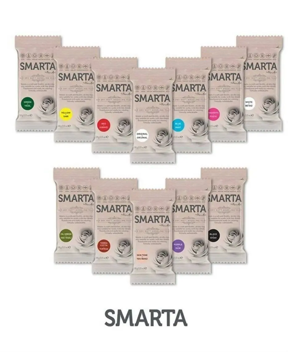 Smarta Kil Hamur Modelleme 100 gr Fuşya
