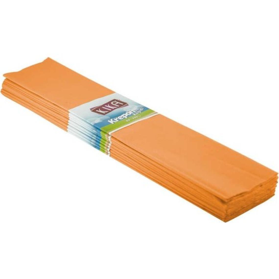 Kikajoy Krapon Kağıdı 50 x 200 cm 10'lu Turuncu