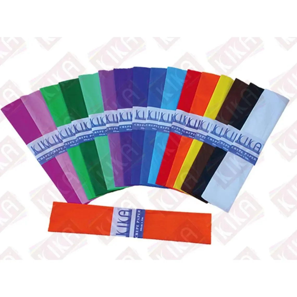 Kikajoy Krapon Kağıdı 50 x 200 cm 10'lu Siyah