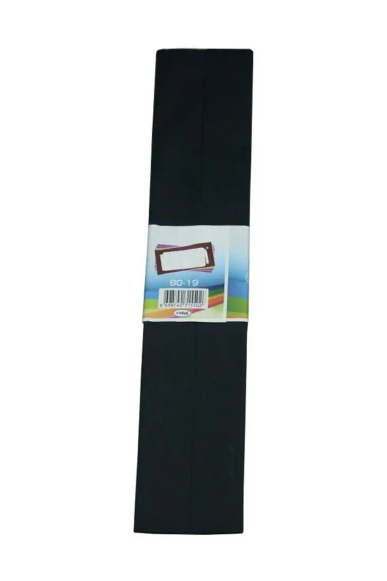 Kikajoy Krapon Kağıdı 50 x 200 cm 10'lu Siyah