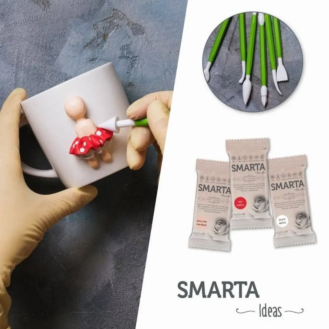 Smarta Modelleme Hamuru 100 gr Mor