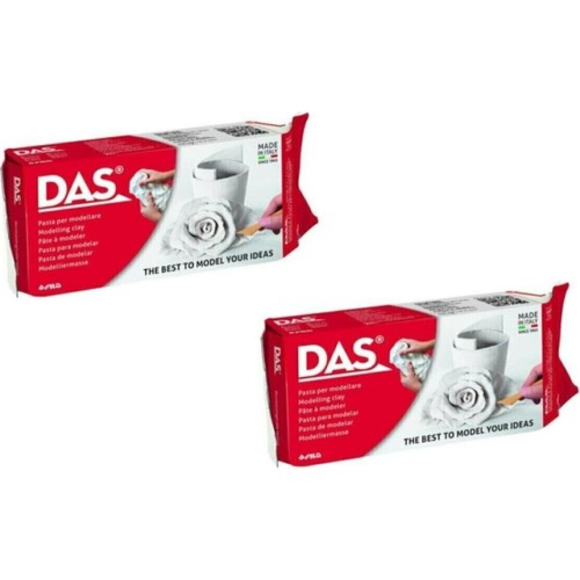Das Collectıon Seramik Kil Hamuru 2X500 gr Beyaz