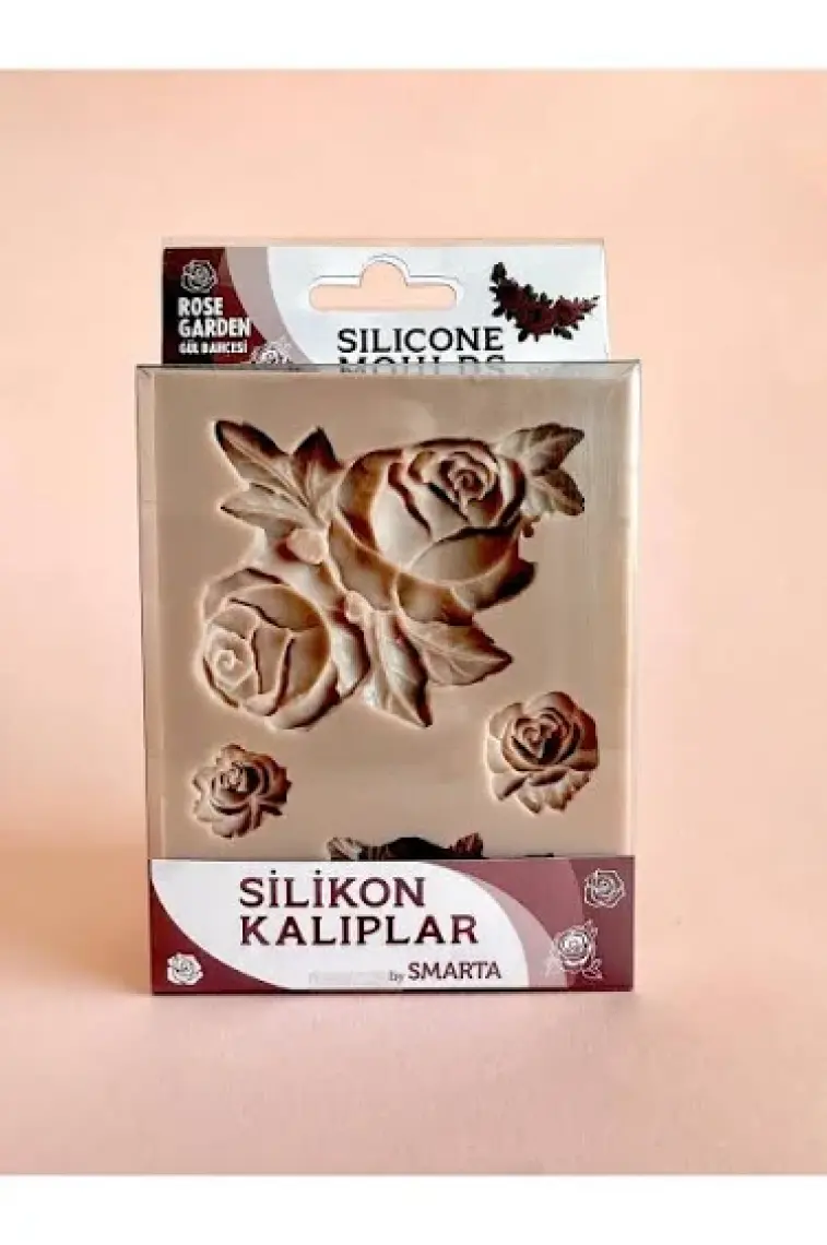 Smarta Silikon Kalıp-Gül Bahçesi Seti