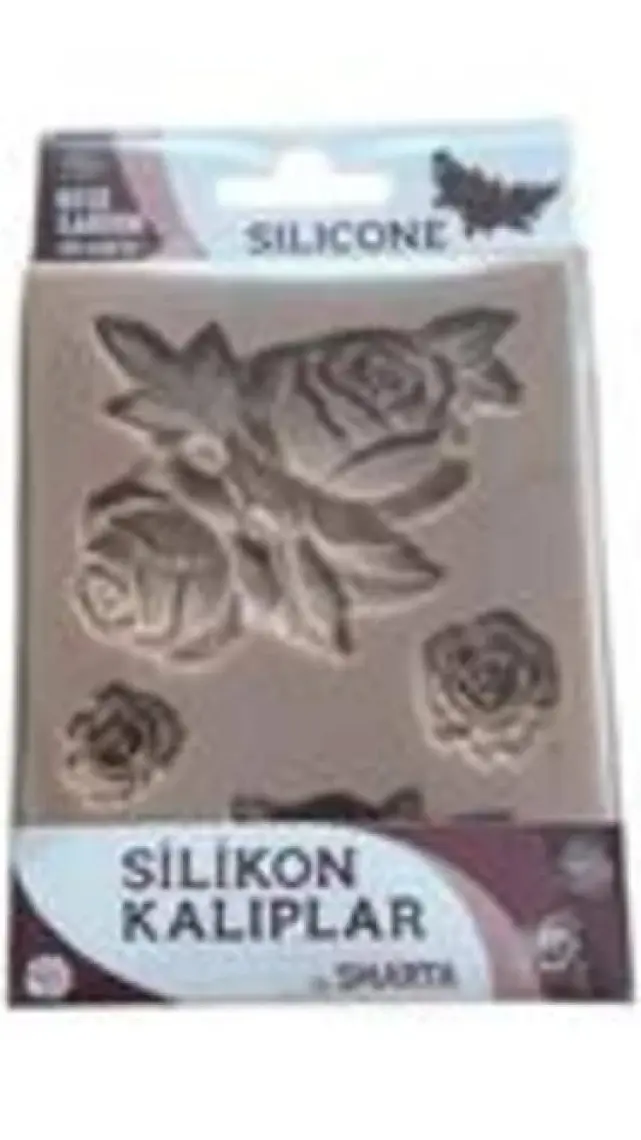 Smarta Silikon Kalıp-Gül Bahçesi Seti