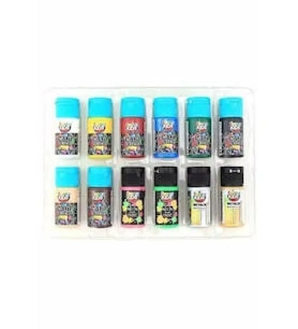 Funny Kids 8+2+2 Multimix Set 12 Renk x 20 ml