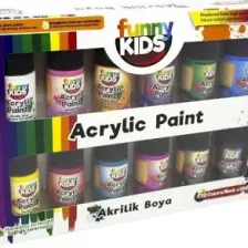 Funny Kids 8+2+2 Multimix Set 12 Renk x 20 ml