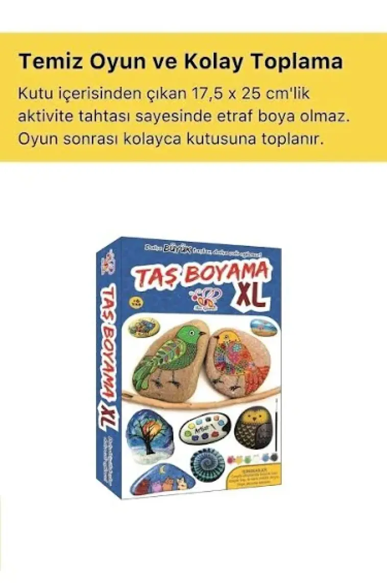 Bee Games Taş Boyama Xl Hobi Uygulama Boyama Seti