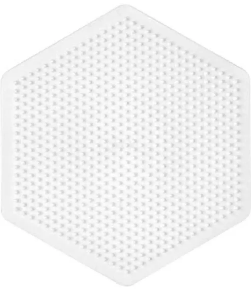 Hama Midi Boncuk Tablası -Büyük Altıgen- Şeffaf